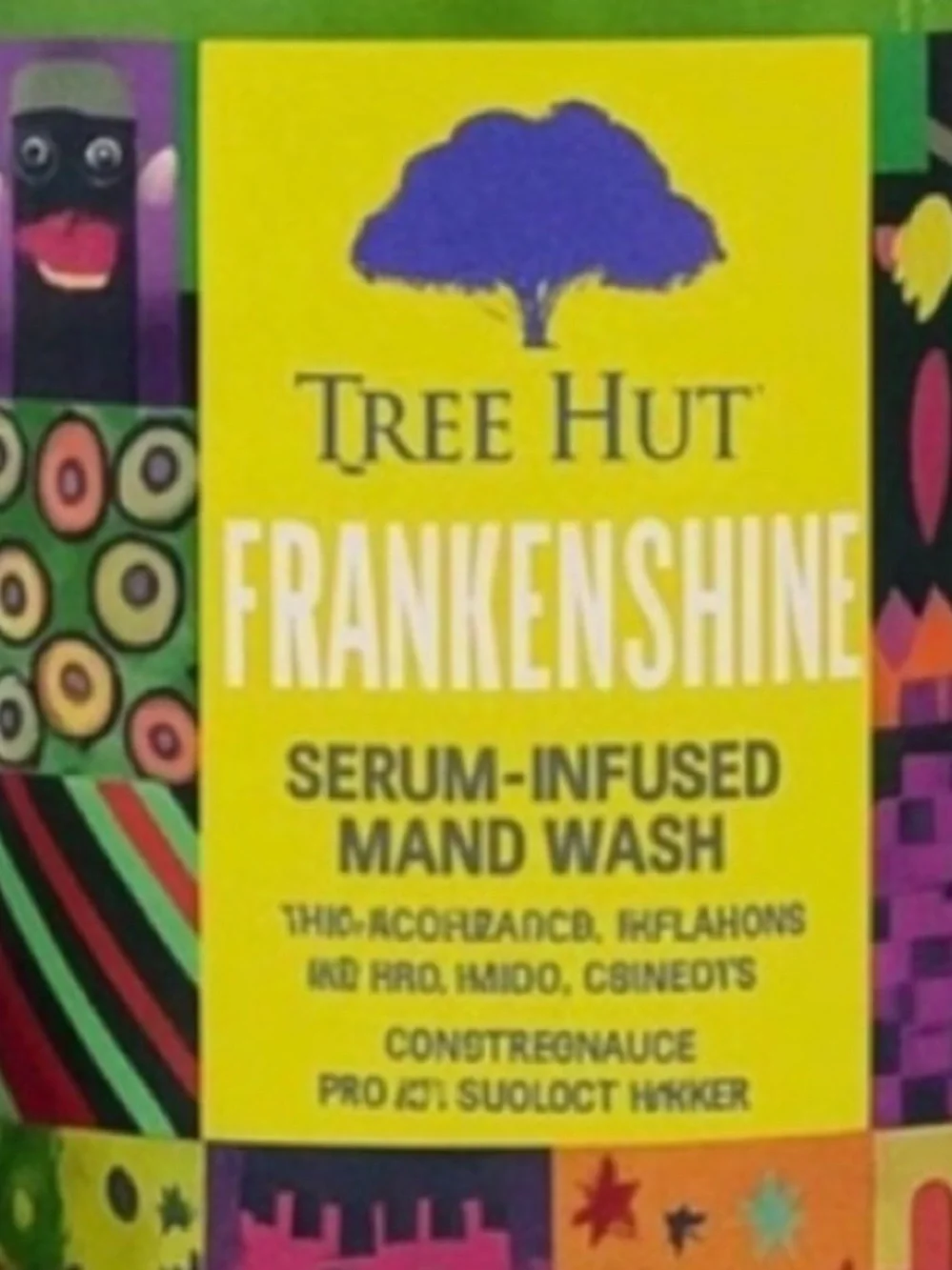 Tree Hut Frankenshine Green & Orange Kids Hand Wash - Serum-Infused